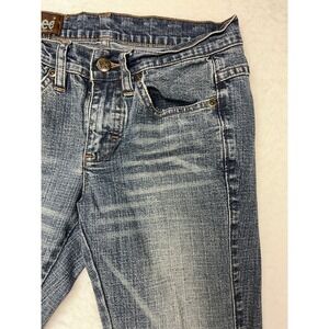 Lee Jeans Womens 0X32 Blue Flare Low‎ Rise Stretch Denim LLWH36344 321-9007
